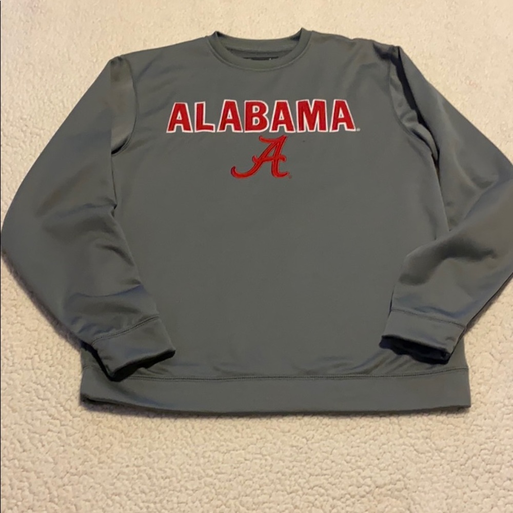 Men’s Gray M Alabama Lightweight Sweatshirt